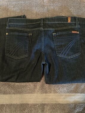 7 For All Mankind Dark Indigo DOJO Bermuda shorts